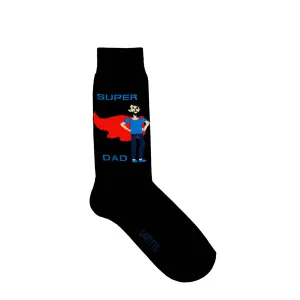 SUPER DAD SOCK - BLACK