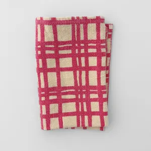 Tea Towel - Darby - Barbie Pink - Vanilla