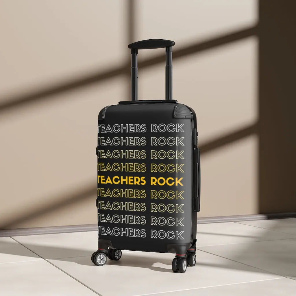 Teacher's Rock Suitcase