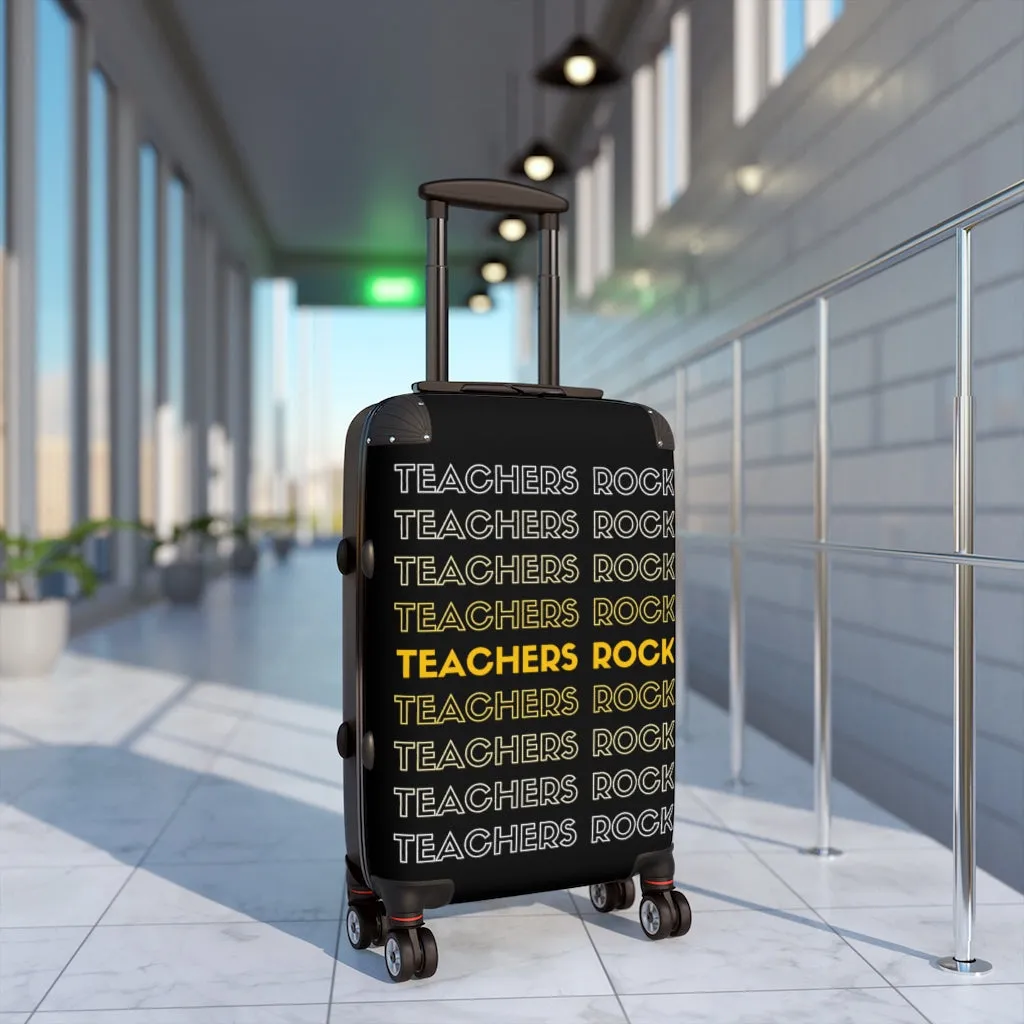 Teacher's Rock Suitcase