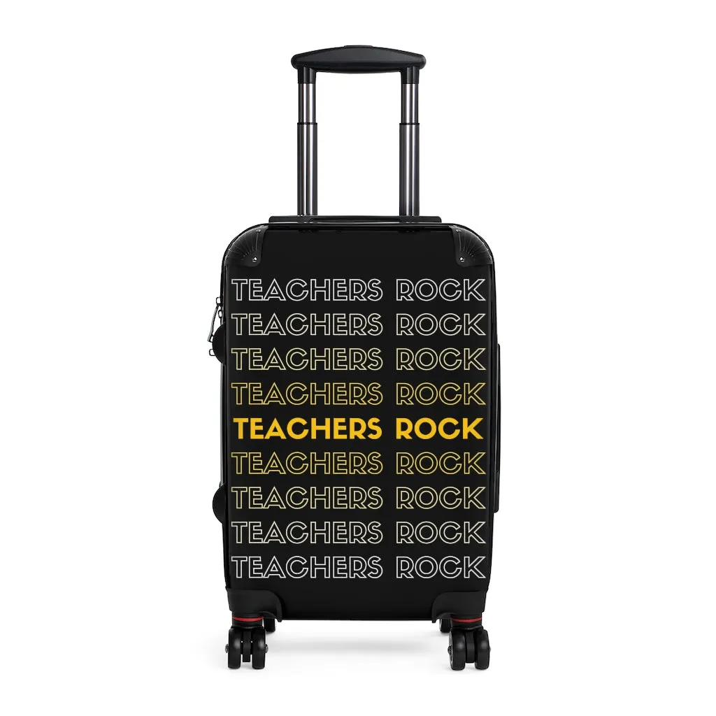 Teacher's Rock Suitcase