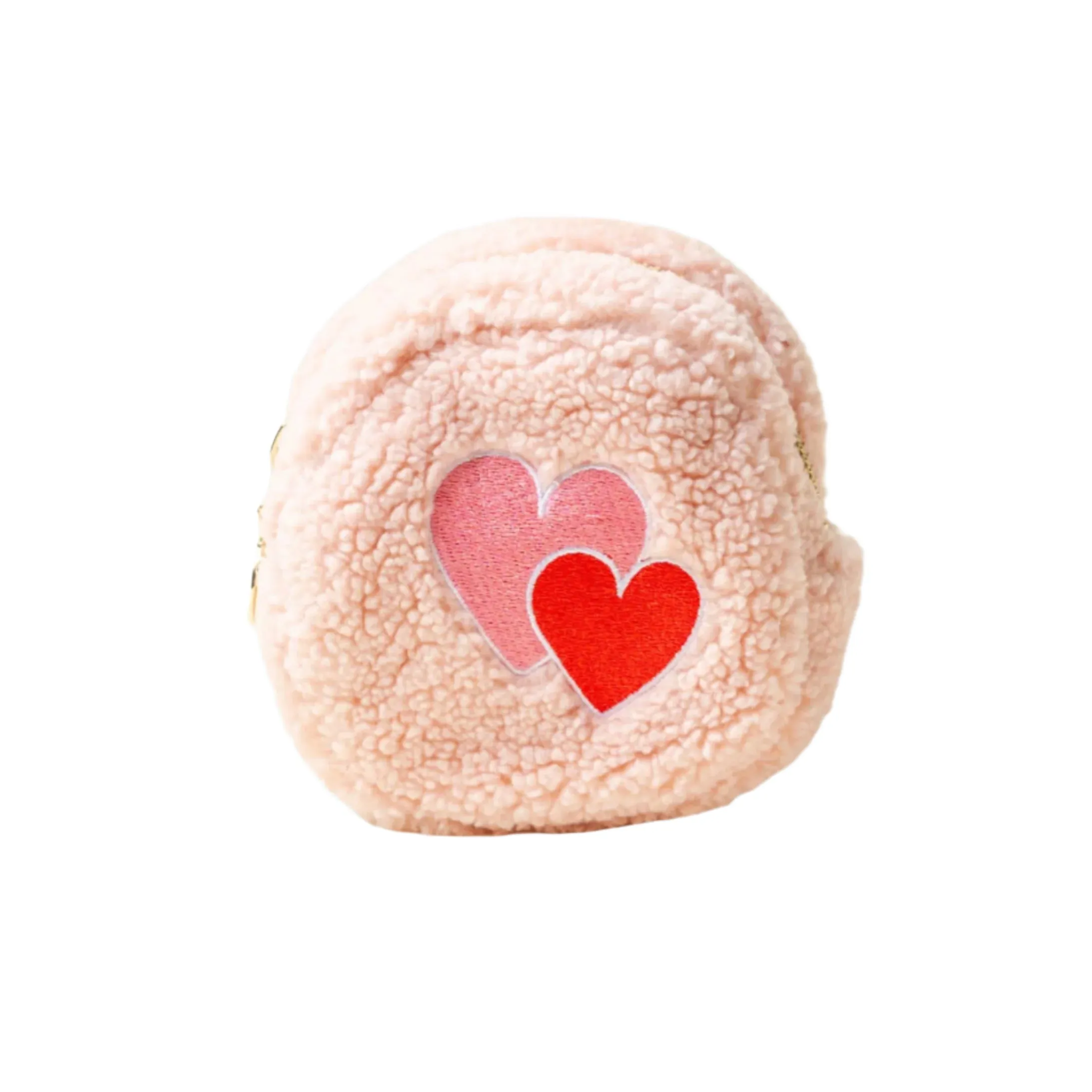 Teddy Pouch - Circle Heart to Heart