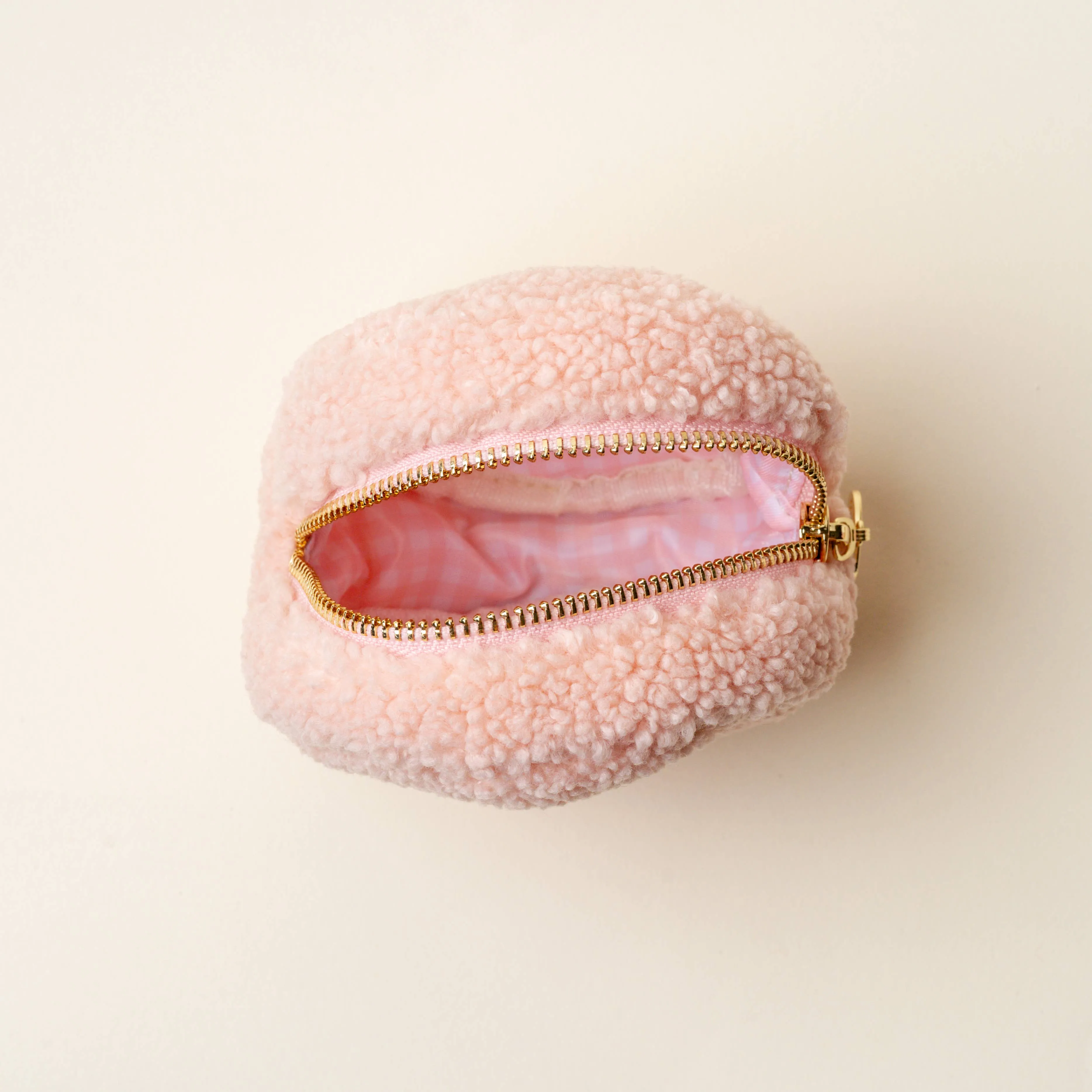 Teddy Pouch - Circle Heart to Heart