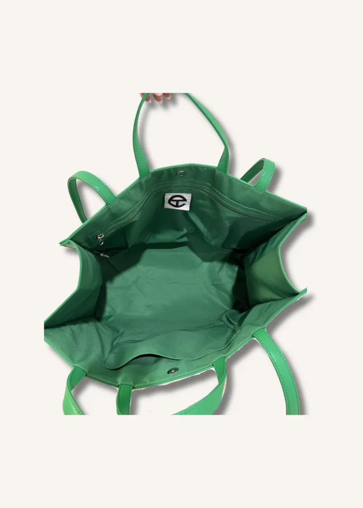 Telfar Green Large Shopping Bag