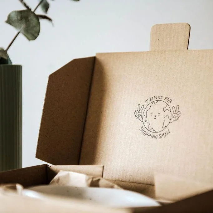 Thanks for Shopping Small Stamp [Earth]