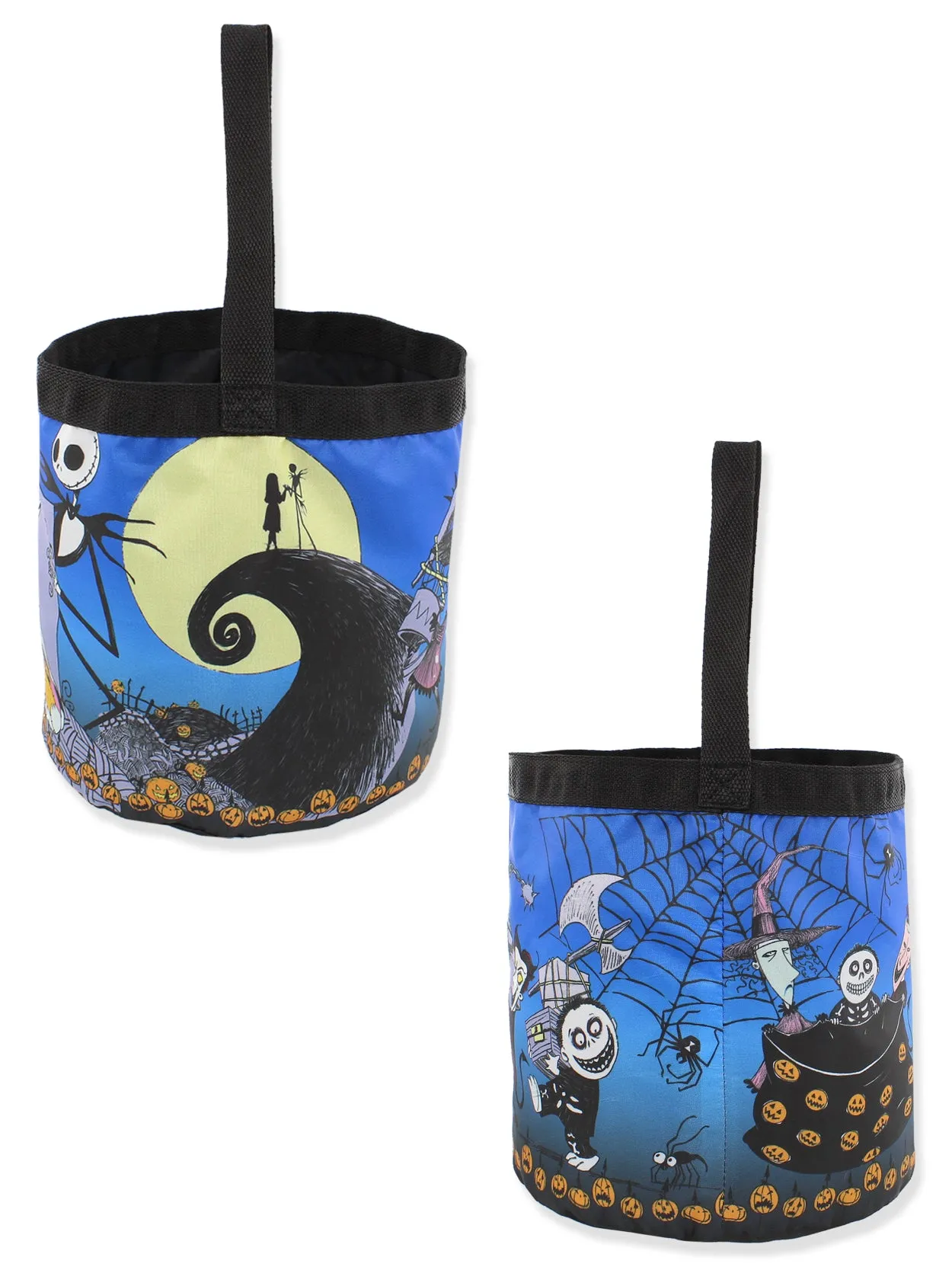 The Nightmare Before Christmas Collapsible Bucket Tote Bag