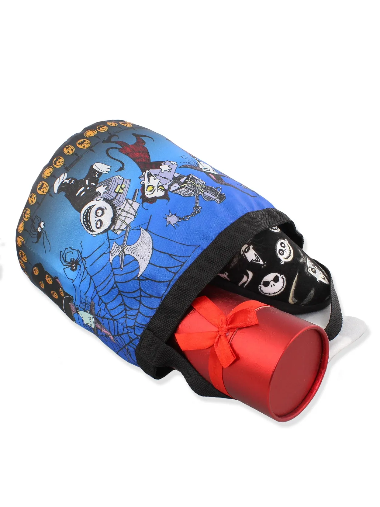 The Nightmare Before Christmas Collapsible Bucket Tote Bag