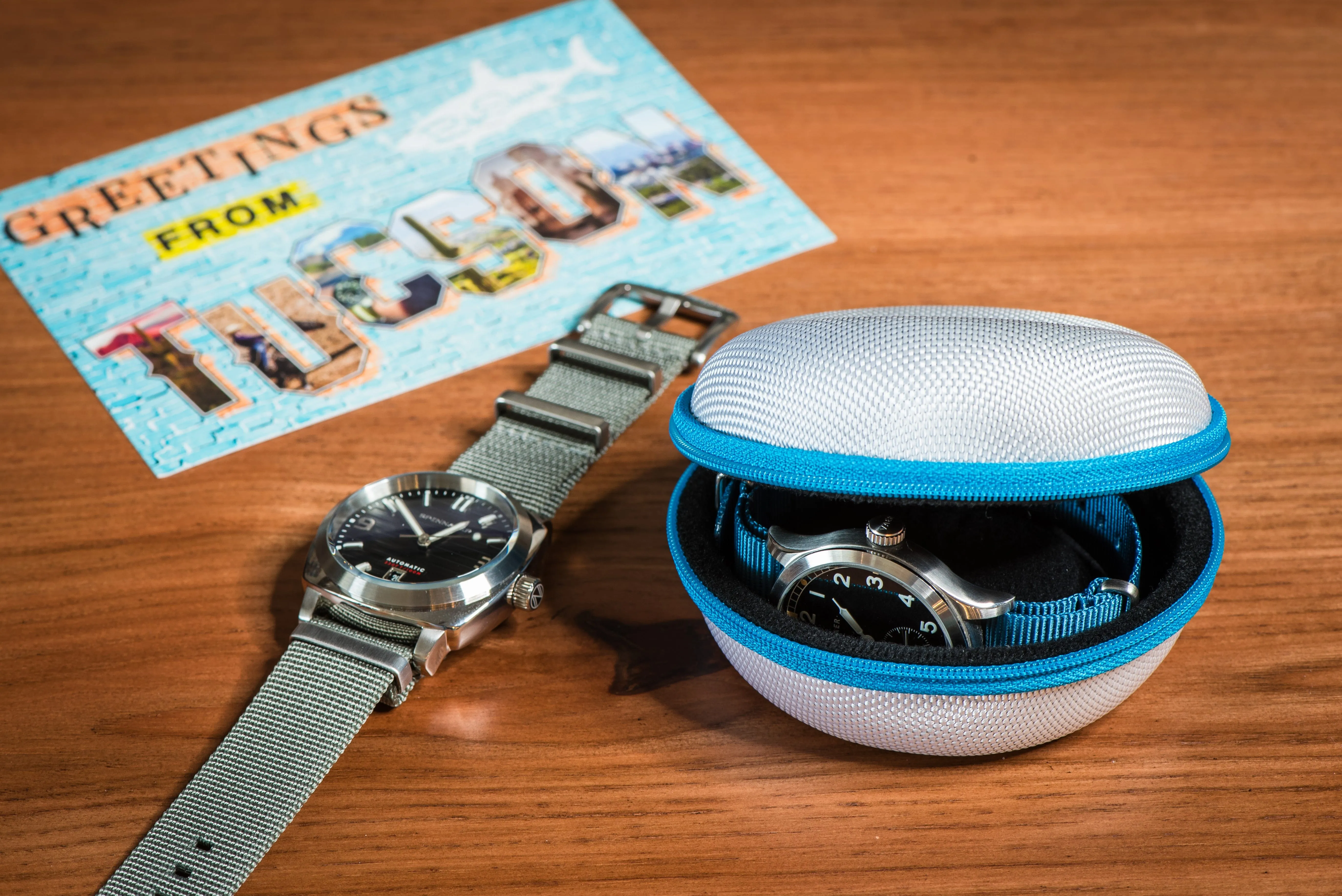 The Pod - Travel Watch Case - Great White