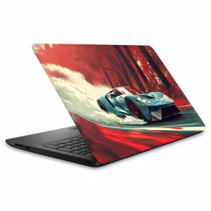 The Racing Car Laptop Skin