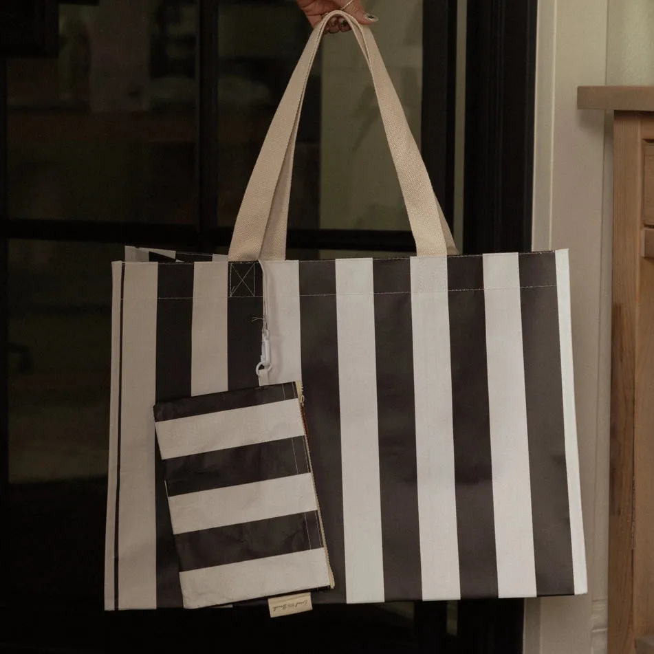 Thick Stripe XL Day Bag
