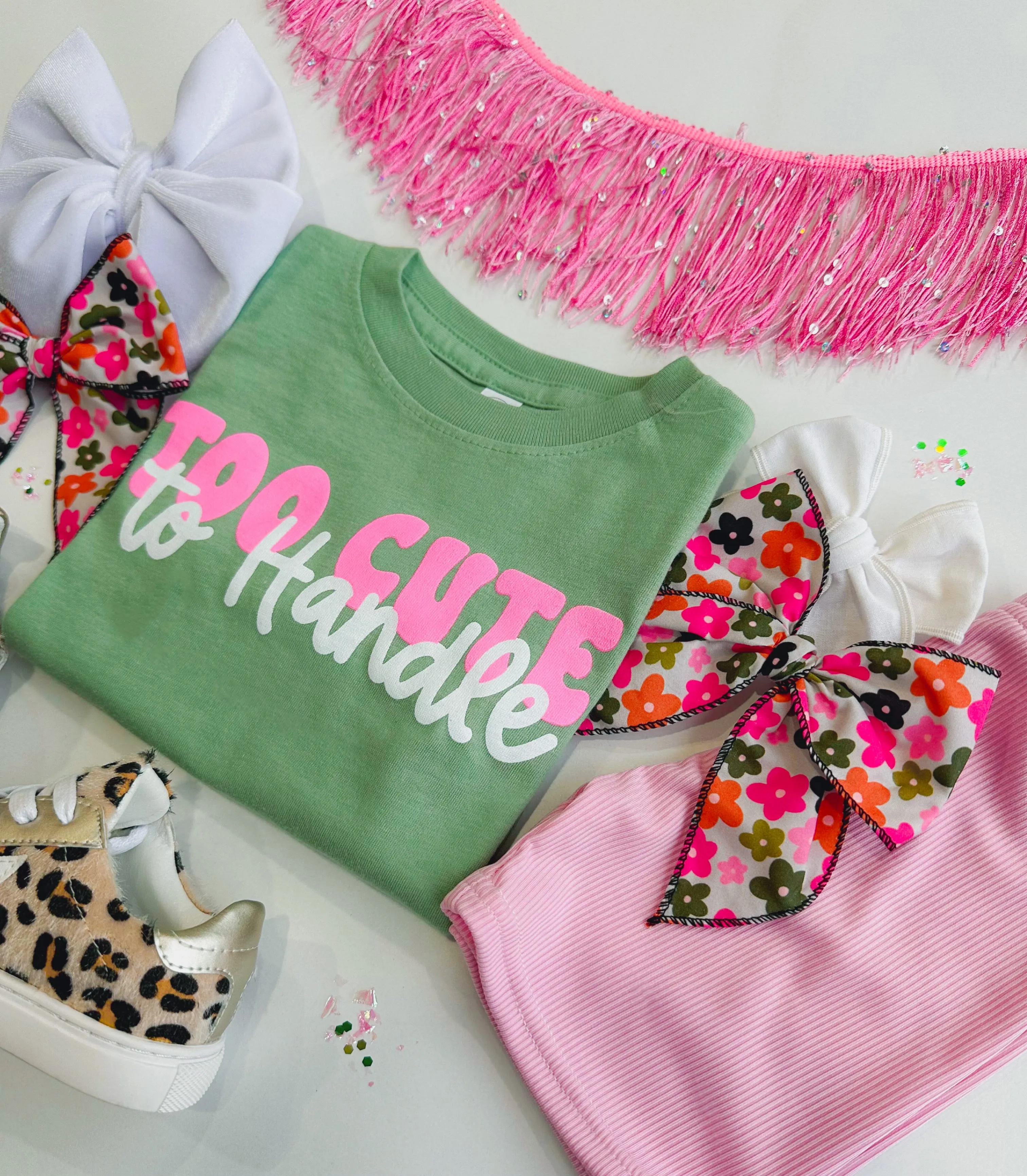too cute to handle tee