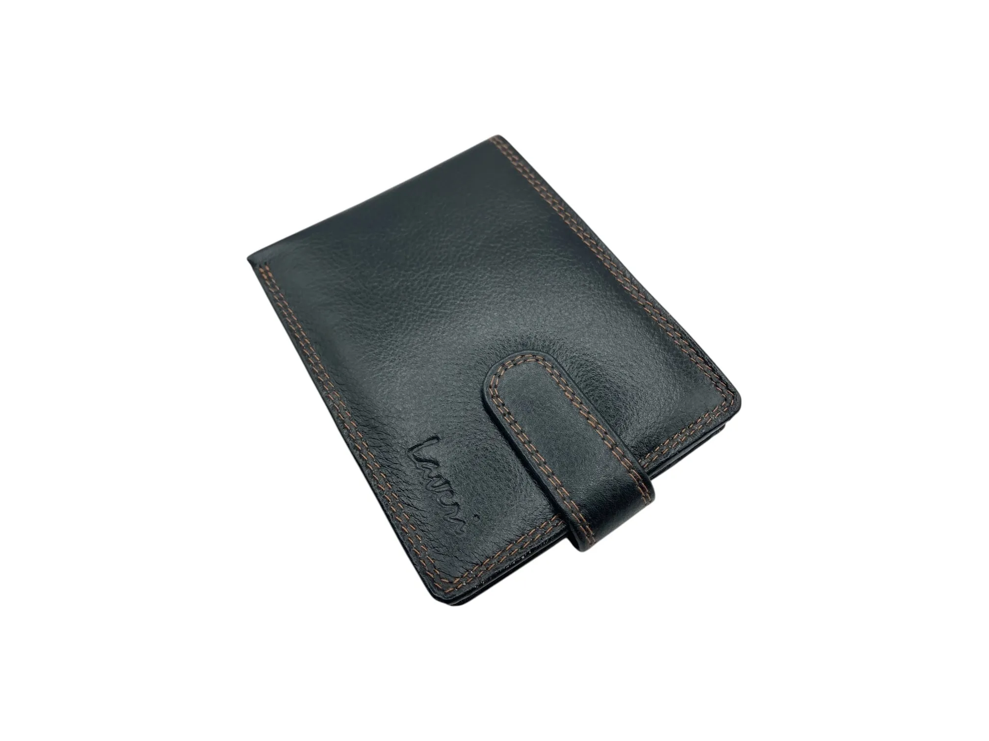 Top Grain Napa Leather Card & Coin Billfold Wallet # 1510L