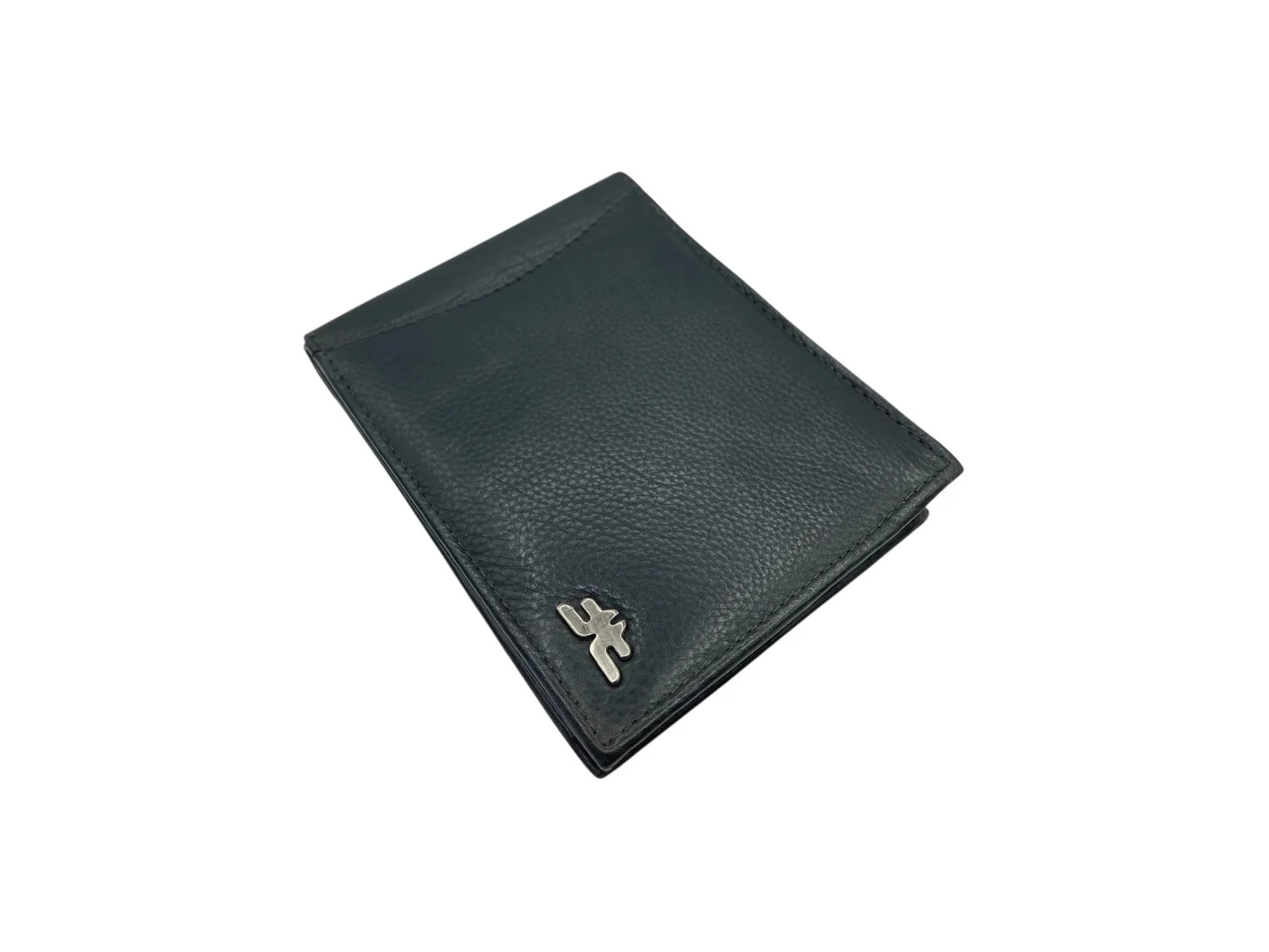 Top Grain Napa Leather Card & Coin Billfold Wallet # 562