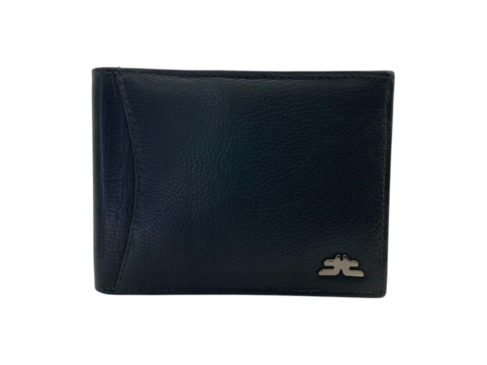 Top Grain Napa Leather Card & Coin Billfold Wallet # 562
