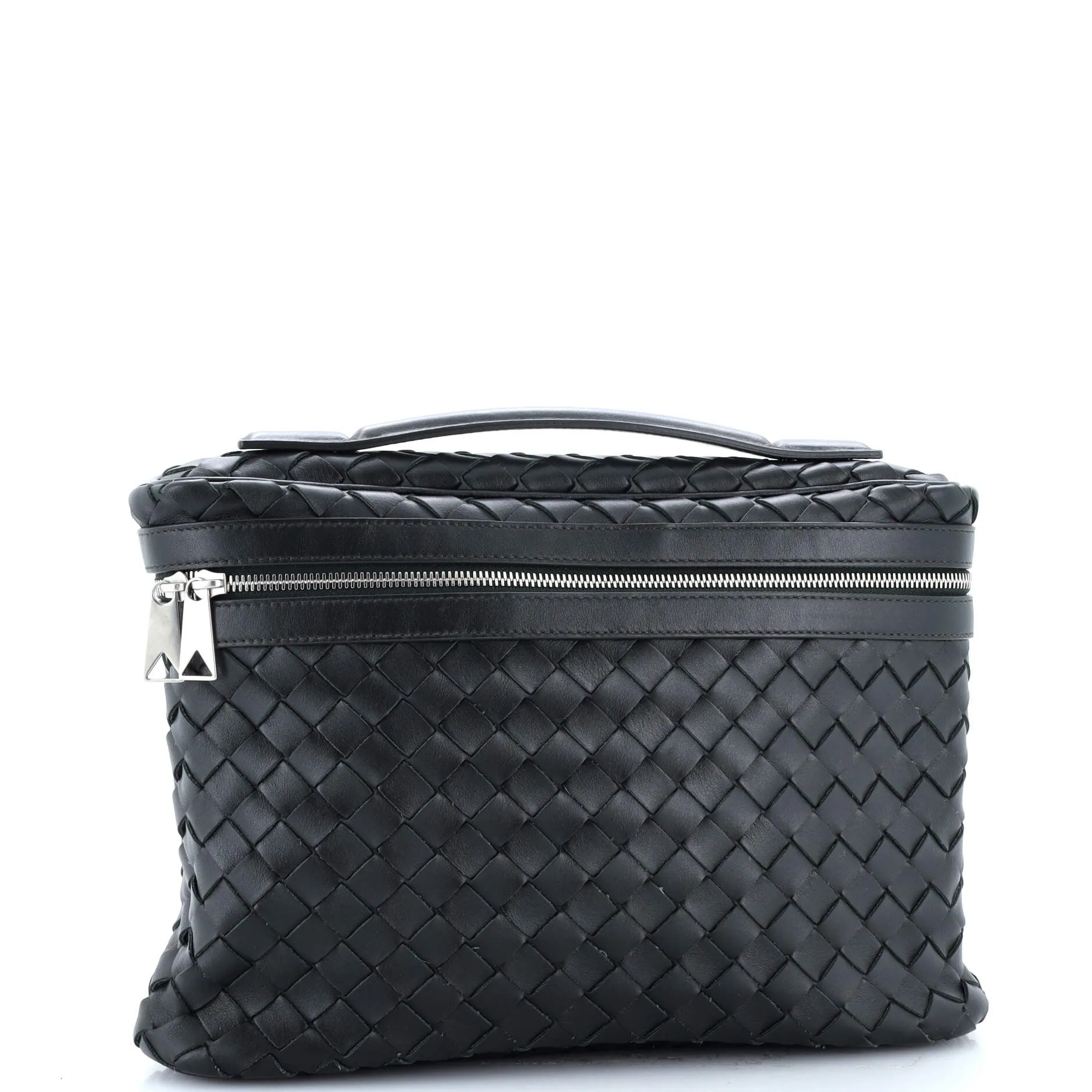 Top Handle Document Holder Intrecciato Nappa