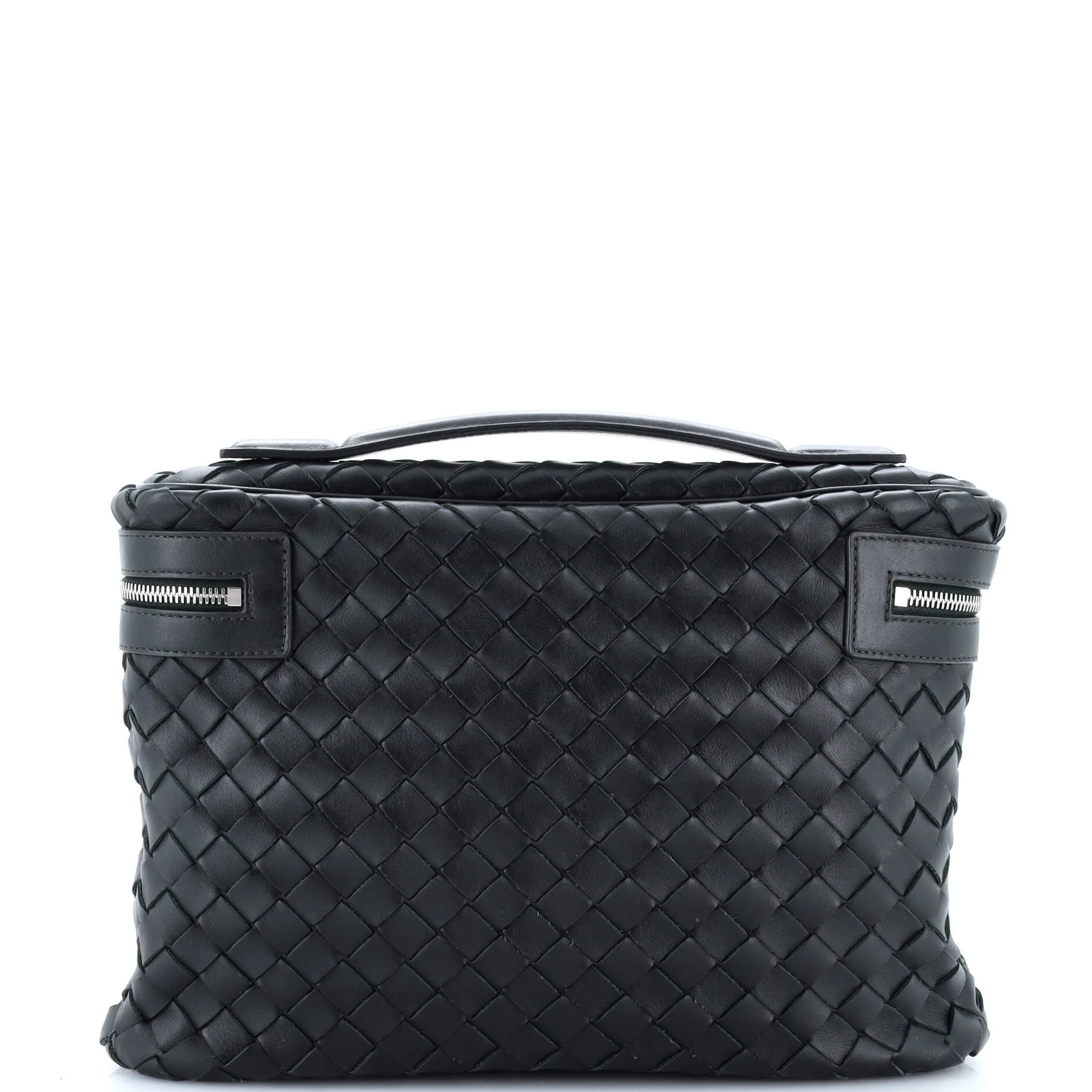 Top Handle Document Holder Intrecciato Nappa