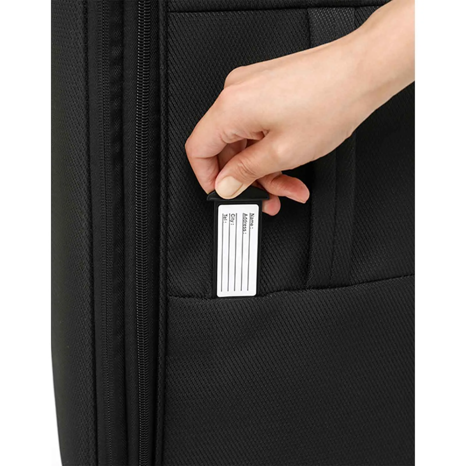Tosca So-Lite 4W 54cm Carry-On Suitcase Black