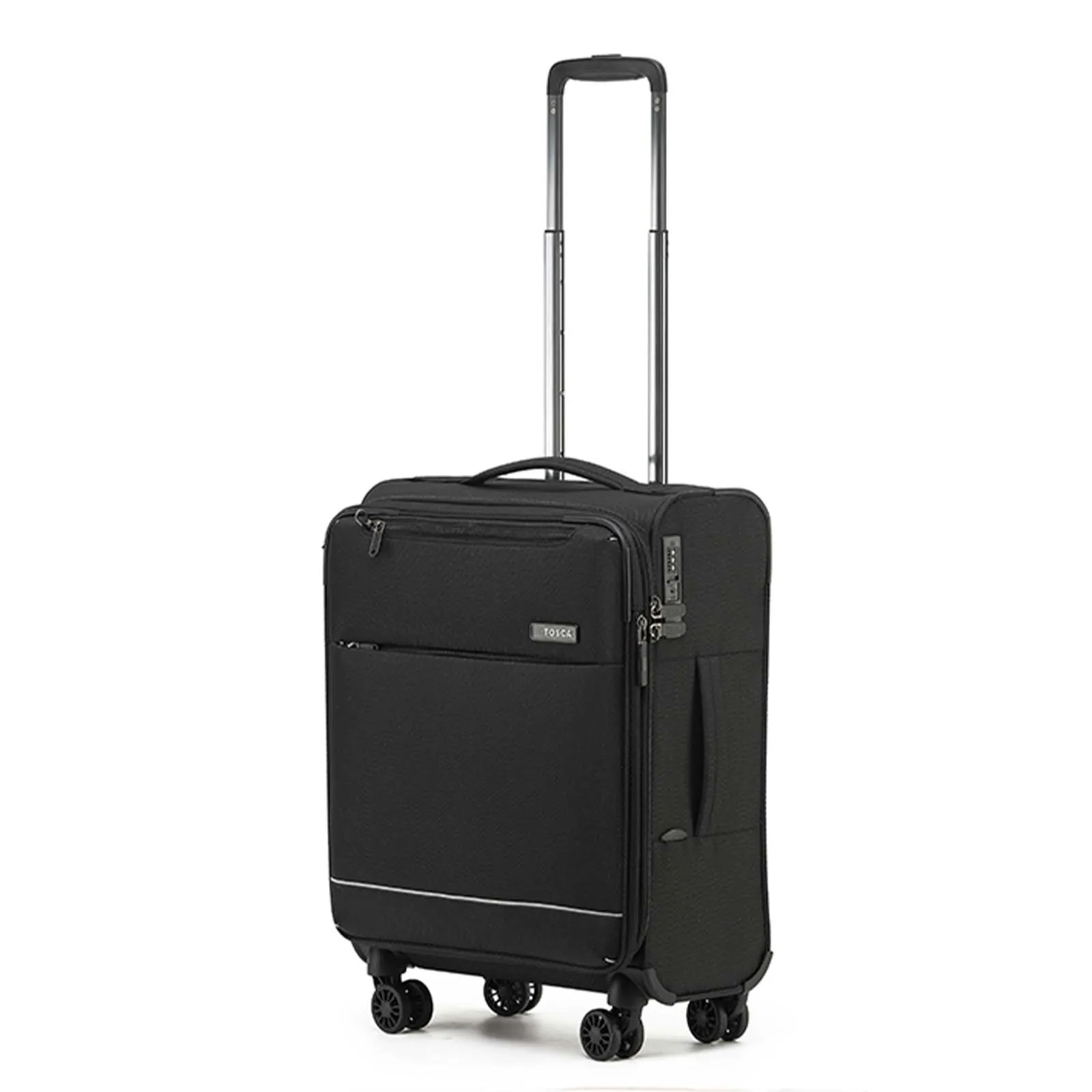 Tosca So-Lite 4W 54cm Carry-On Suitcase Black