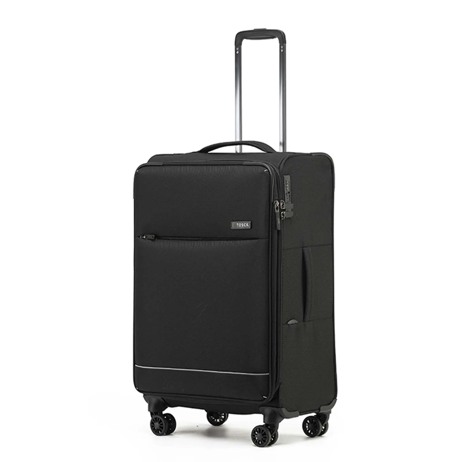Tosca So-Lite 4W 67cm Medium Suitcase Black
