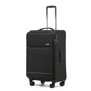 Tosca So-Lite 4W 67cm Medium Suitcase Black