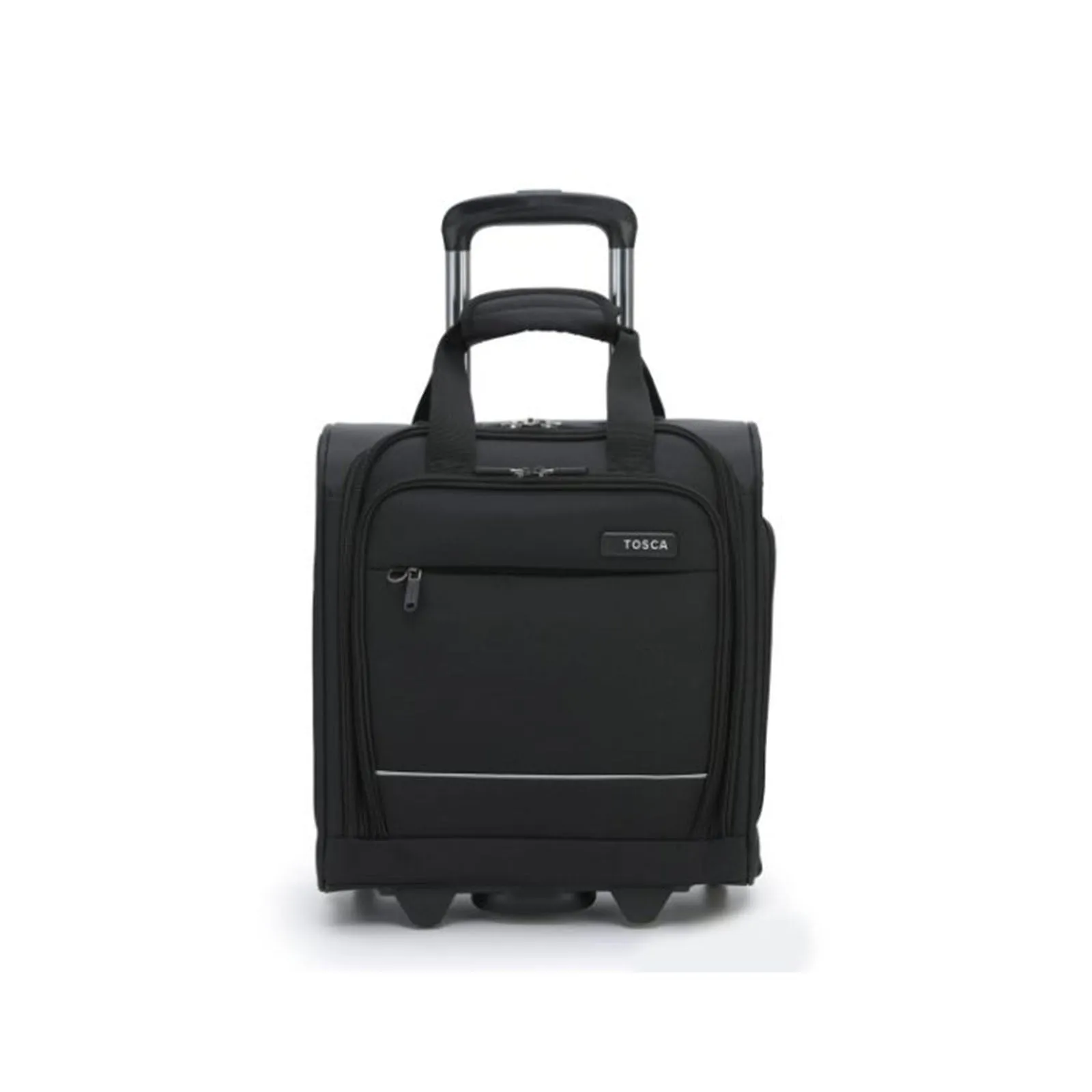 Tosca So-Lite Carry-On Under-Seat Suitcase Black