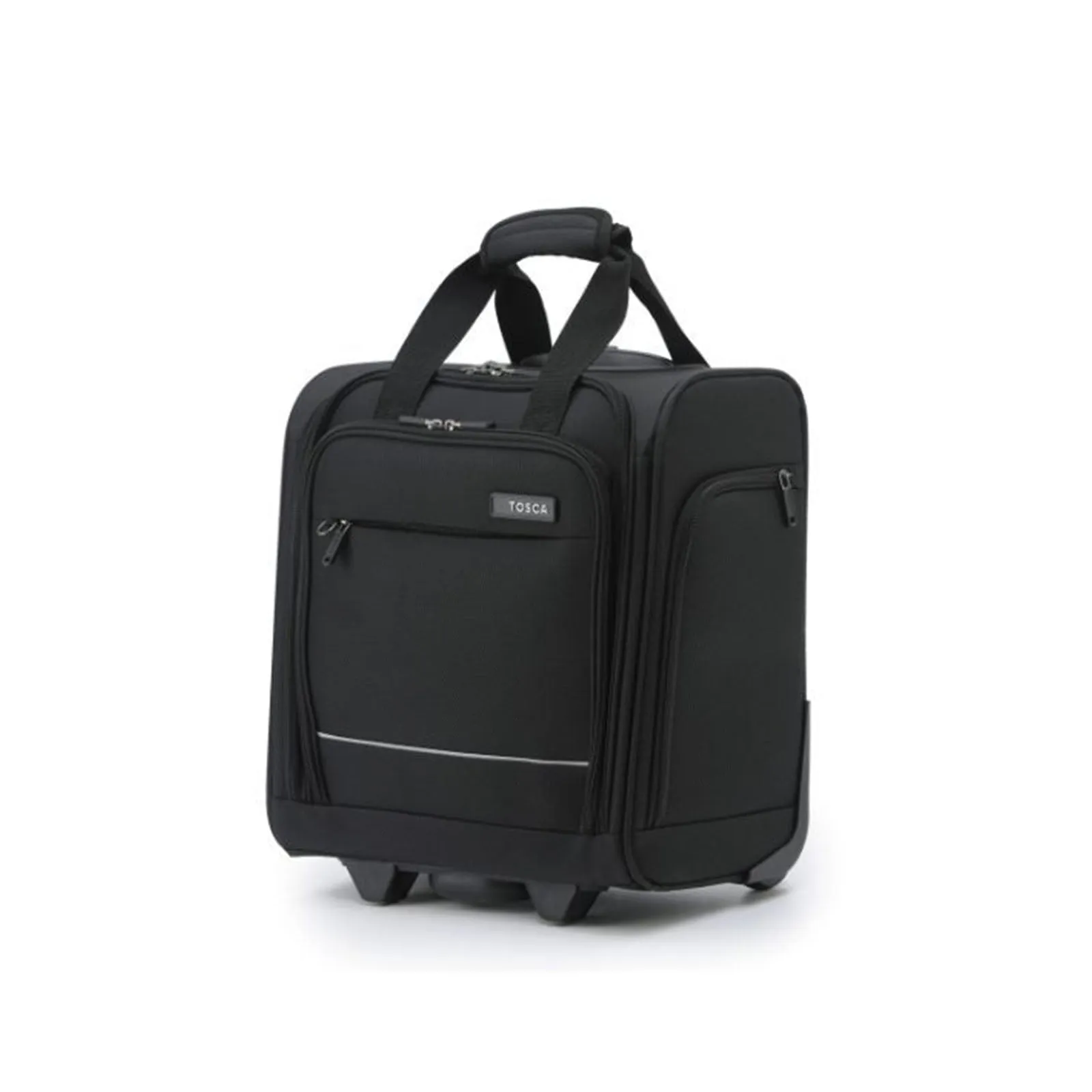 Tosca So-Lite Carry-On Under-Seat Suitcase Black