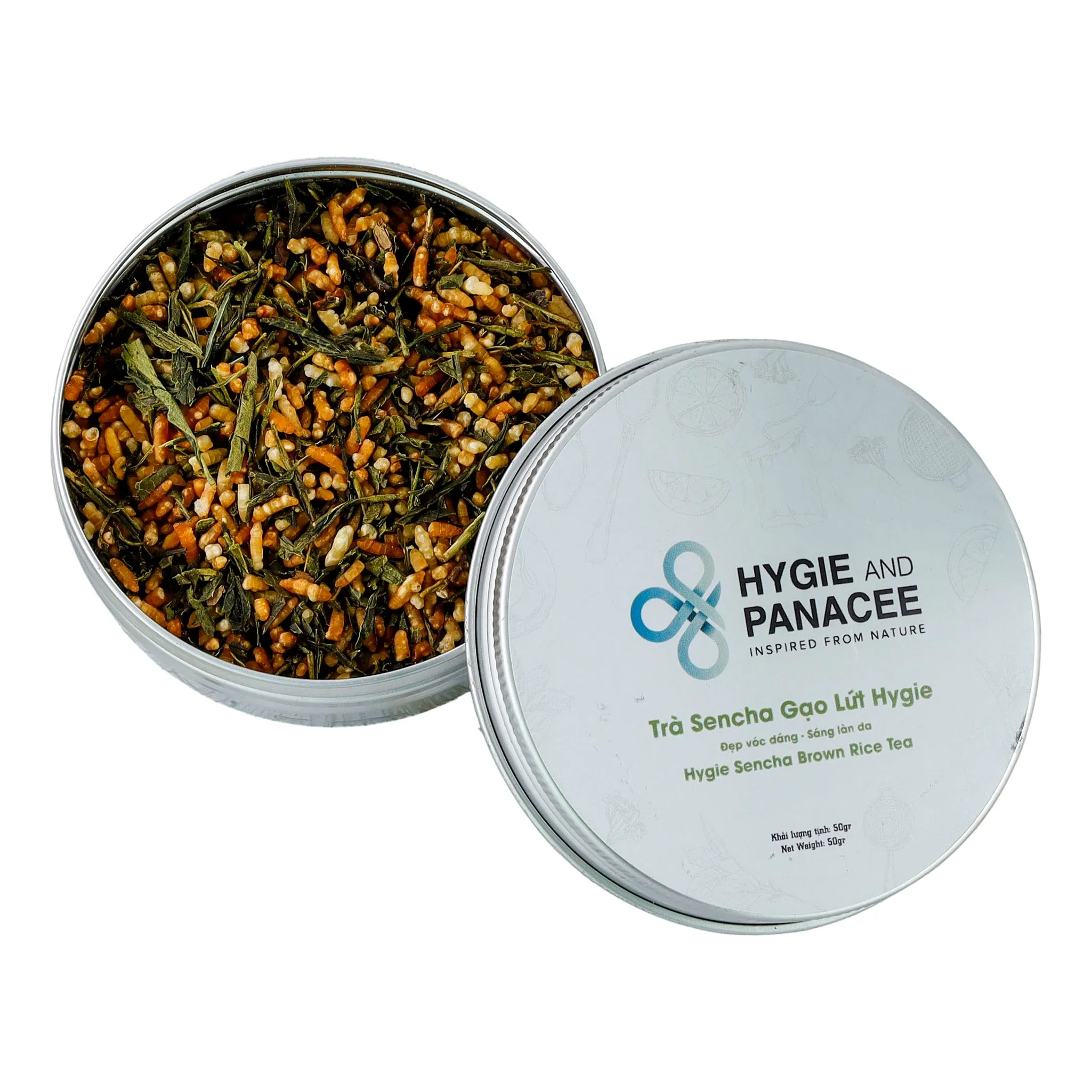 Trà Sencha Gạo Lứt Hygie Hỗ Trợ Giảm Cân