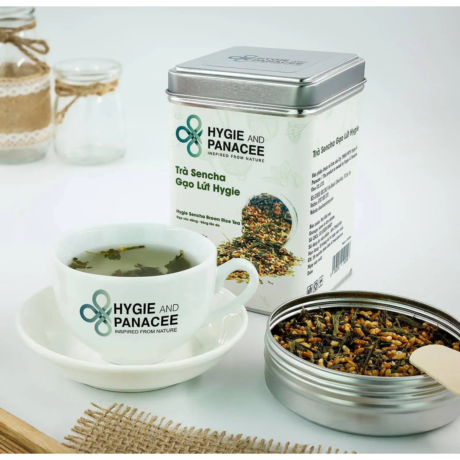 Trà Sencha Gạo Lứt Hygie Hỗ Trợ Giảm Cân