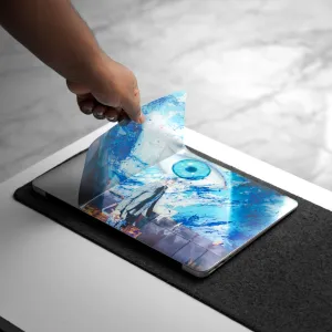 Transparent Gojo Eye Laptop Skin