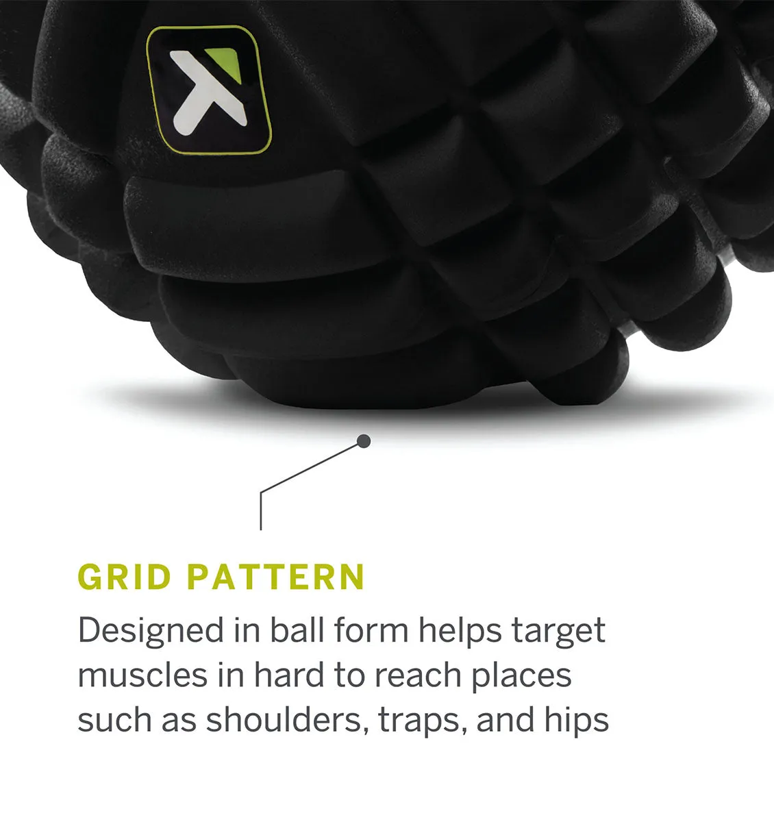 TriggerPoint GRID X Massage Ball - 5" - Black