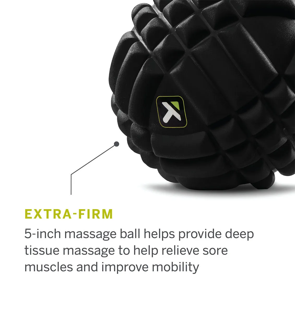 TriggerPoint GRID X Massage Ball - 5" - Black