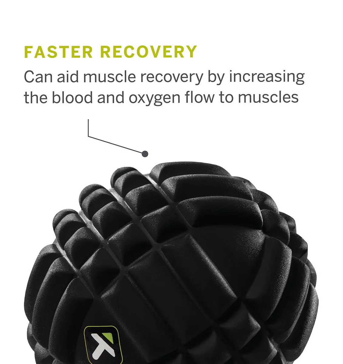 TriggerPoint GRID X Massage Ball - 5" - Black