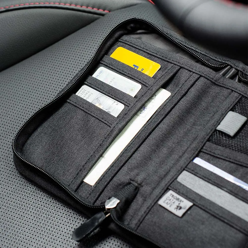 Troika Case for Travel and Vehicle Papers RFID Fraud Prevention - Safe Trip