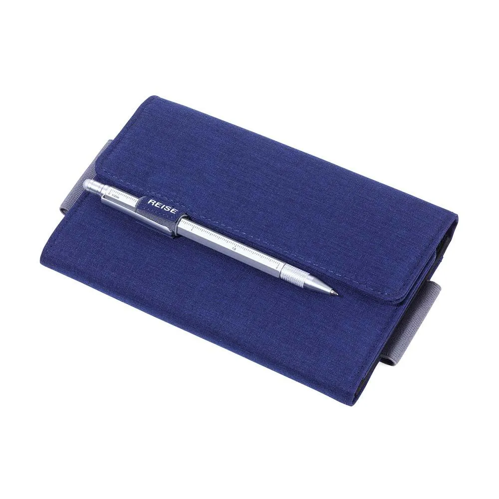 TROIKA Organiser Document RFID Travel Case TRAVEL OFFICE - Blue/Grey