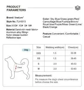 TrueLove Dog Harness TLH3013 - Purple