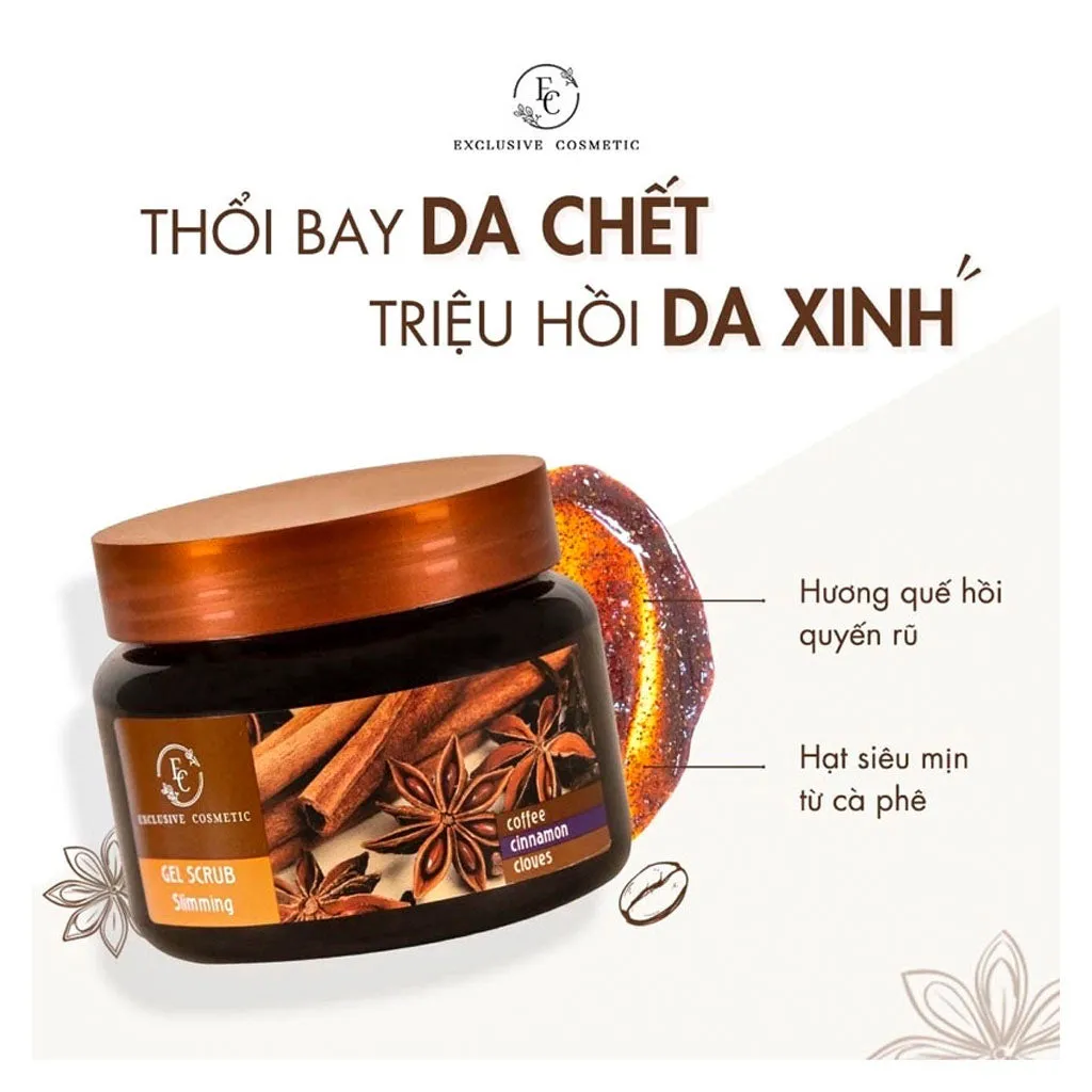 Tẩy Da Chết Body Quế Hồi Nga Gel Scrub 380g