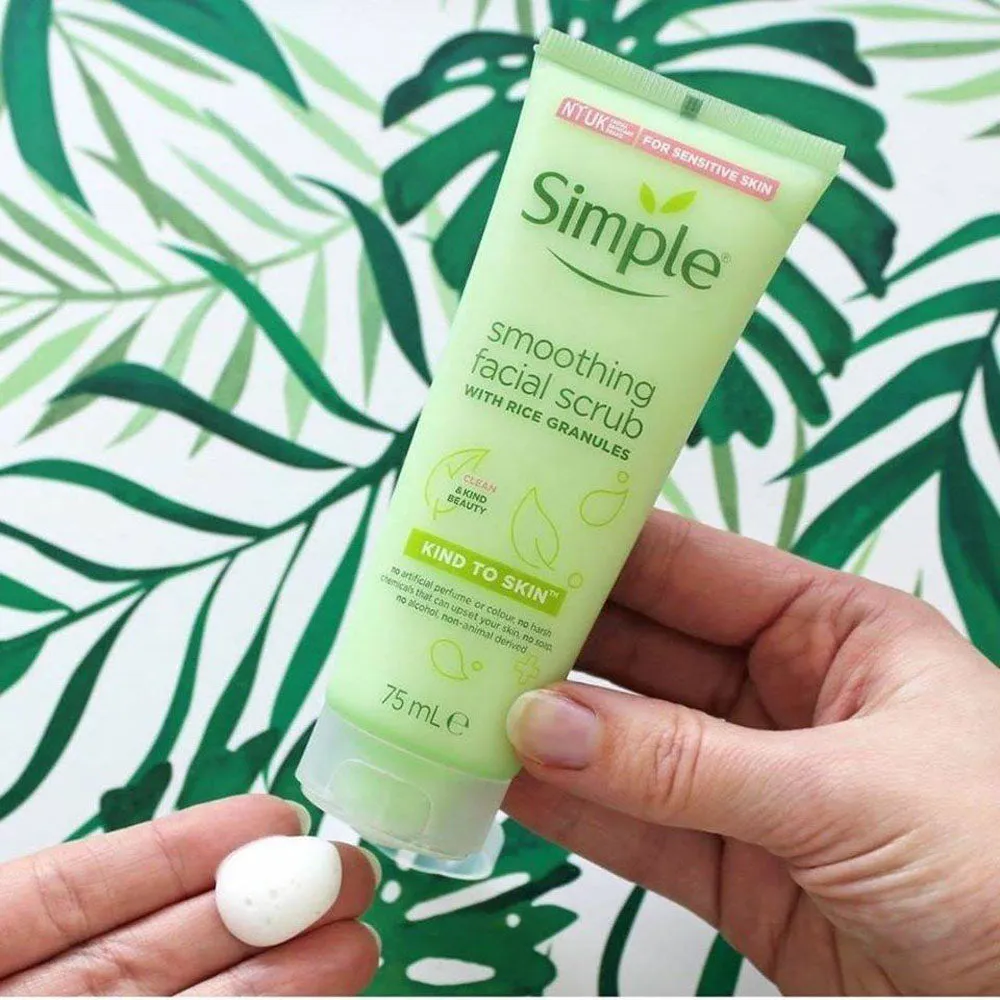 Tẩy Tế Bào Chết Simple Kind To Skin Smoothing Facial Scrub 75ml