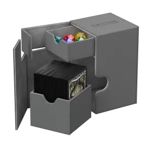 Ultimate Guard Flip´n´Tray Deck Case 100  XenoSkin Grey