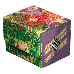 Ultimate Guard Sidewinder 100  XenoSkin Deck Box - MTG Aetherdrift - Pyrewood Gearhulk