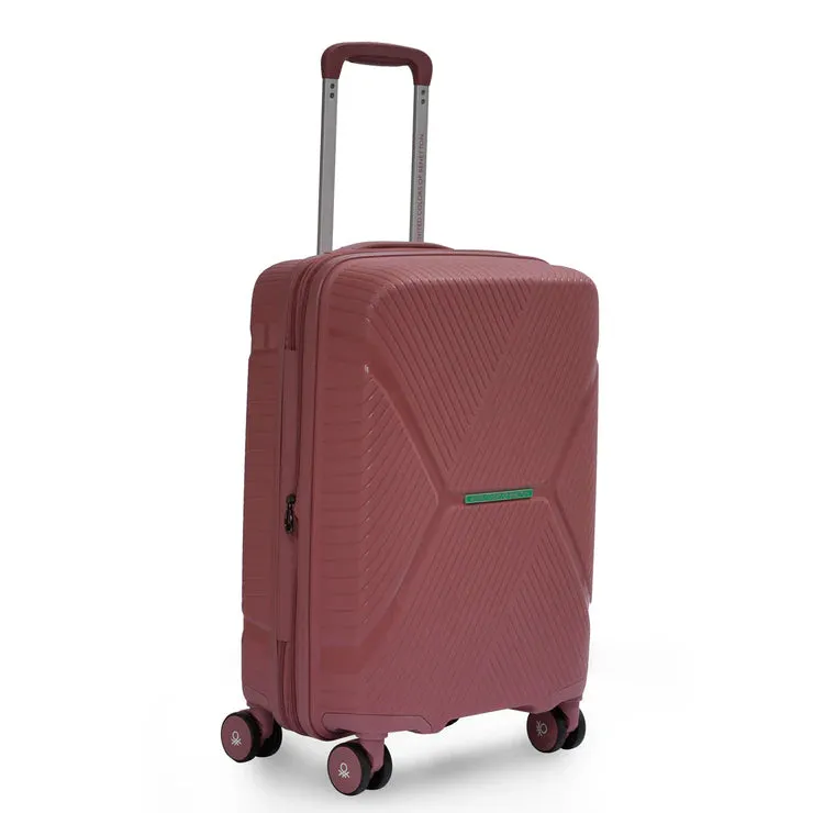 United Colors of Benetton Galaxy Hard Luggage Dusky Pink