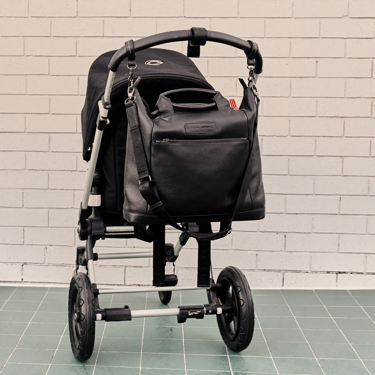 Up All Night Pram Straps - Black