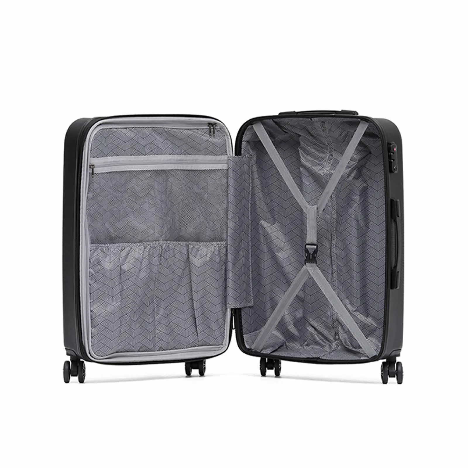 Venice 29 Inch Large Suitcase Black