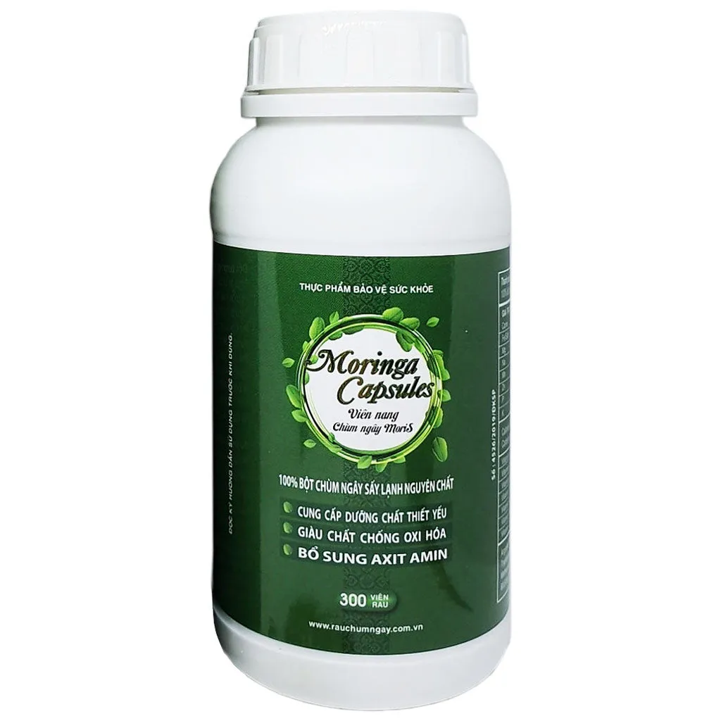 Viên Rau Chùm Ngây Moringa Capsules