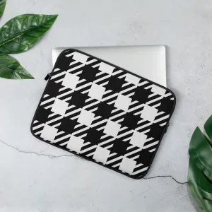 Vintage Houndstooth Laptop Sleeve