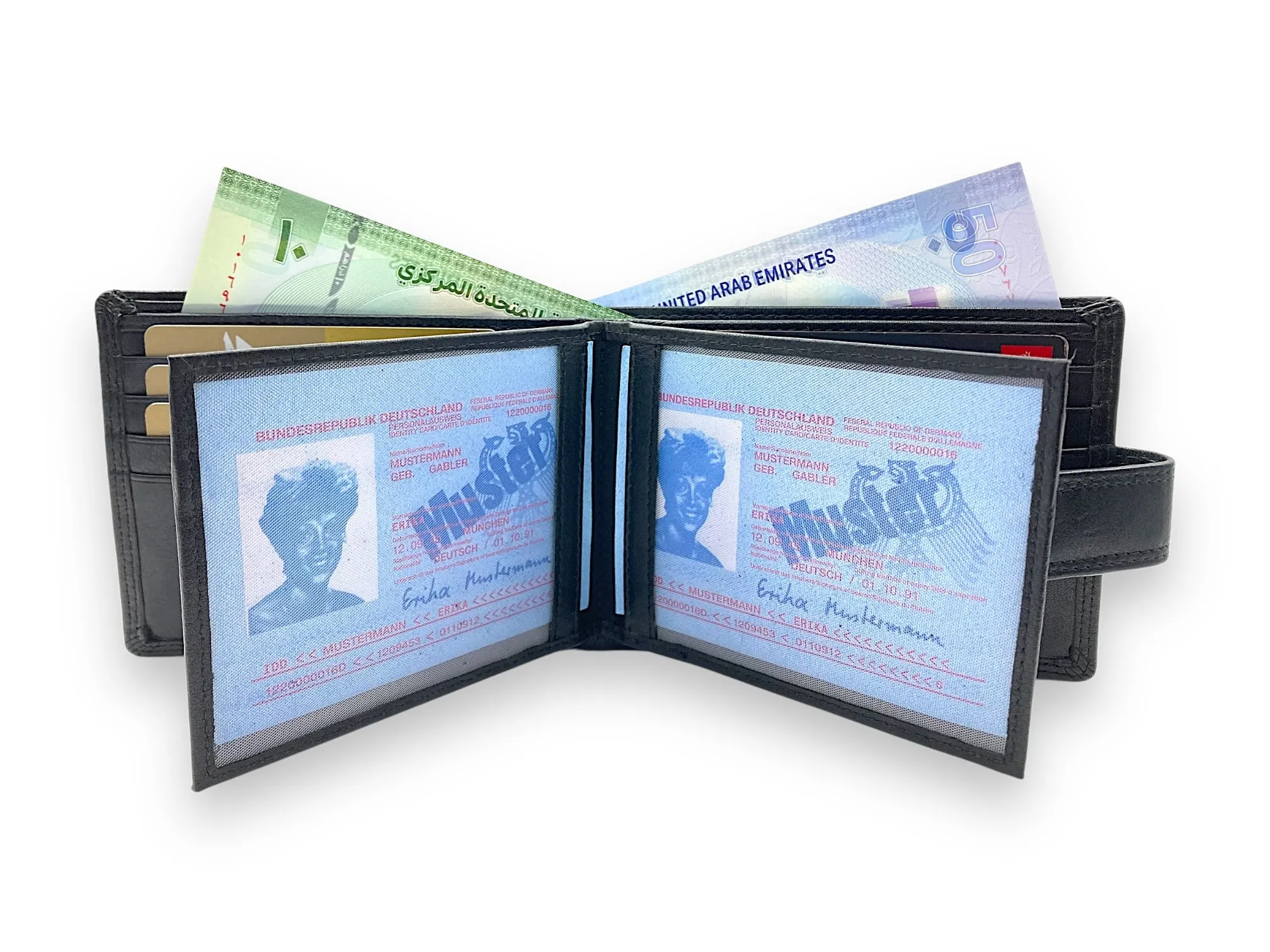 VIP - RFID Multiple Card Wallet, Men's Bifold Wallet # 1406CCL