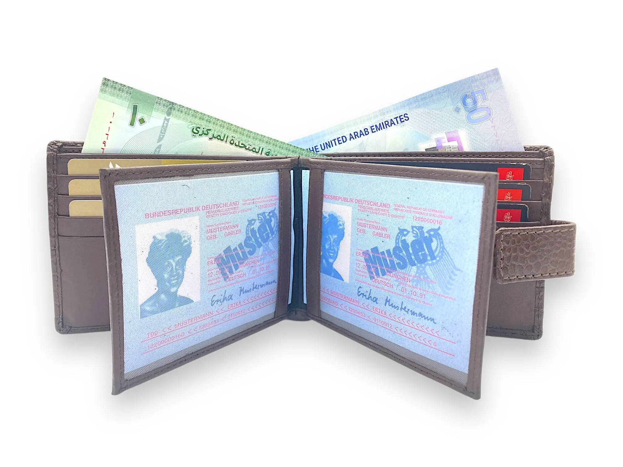 VIP - RFID Multiple Card Wallet, Men's Bifold Wallet # 1406CCL