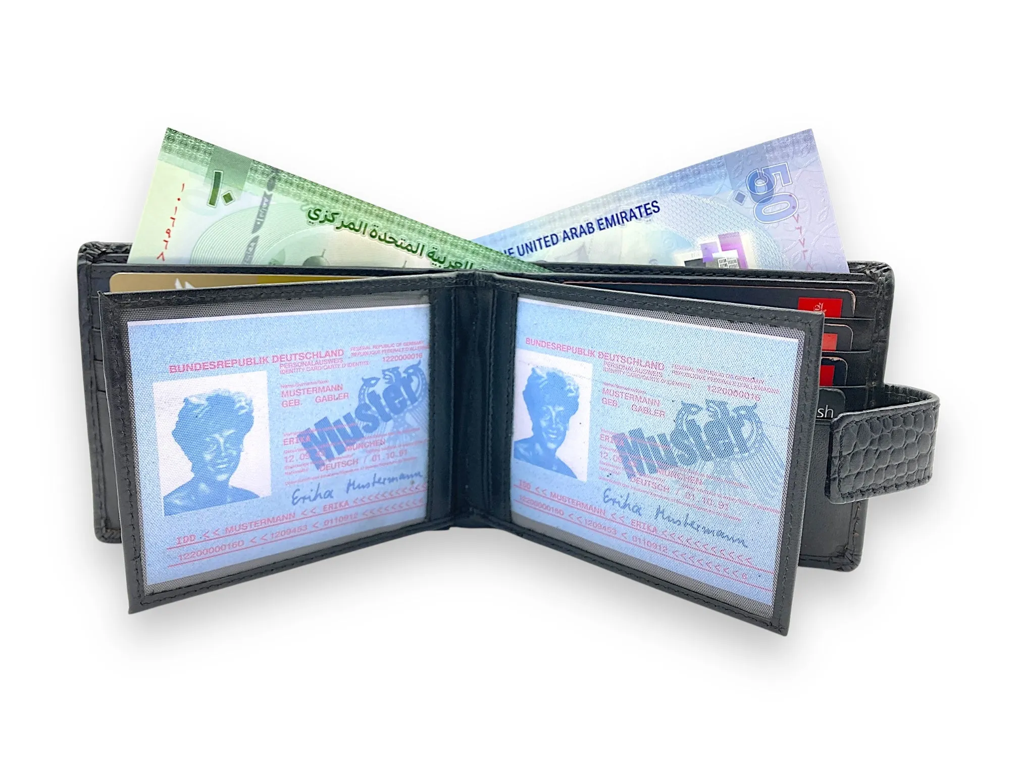VIP - RFID Multiple Card Wallet, Men's Bifold Wallet # 1406CCL