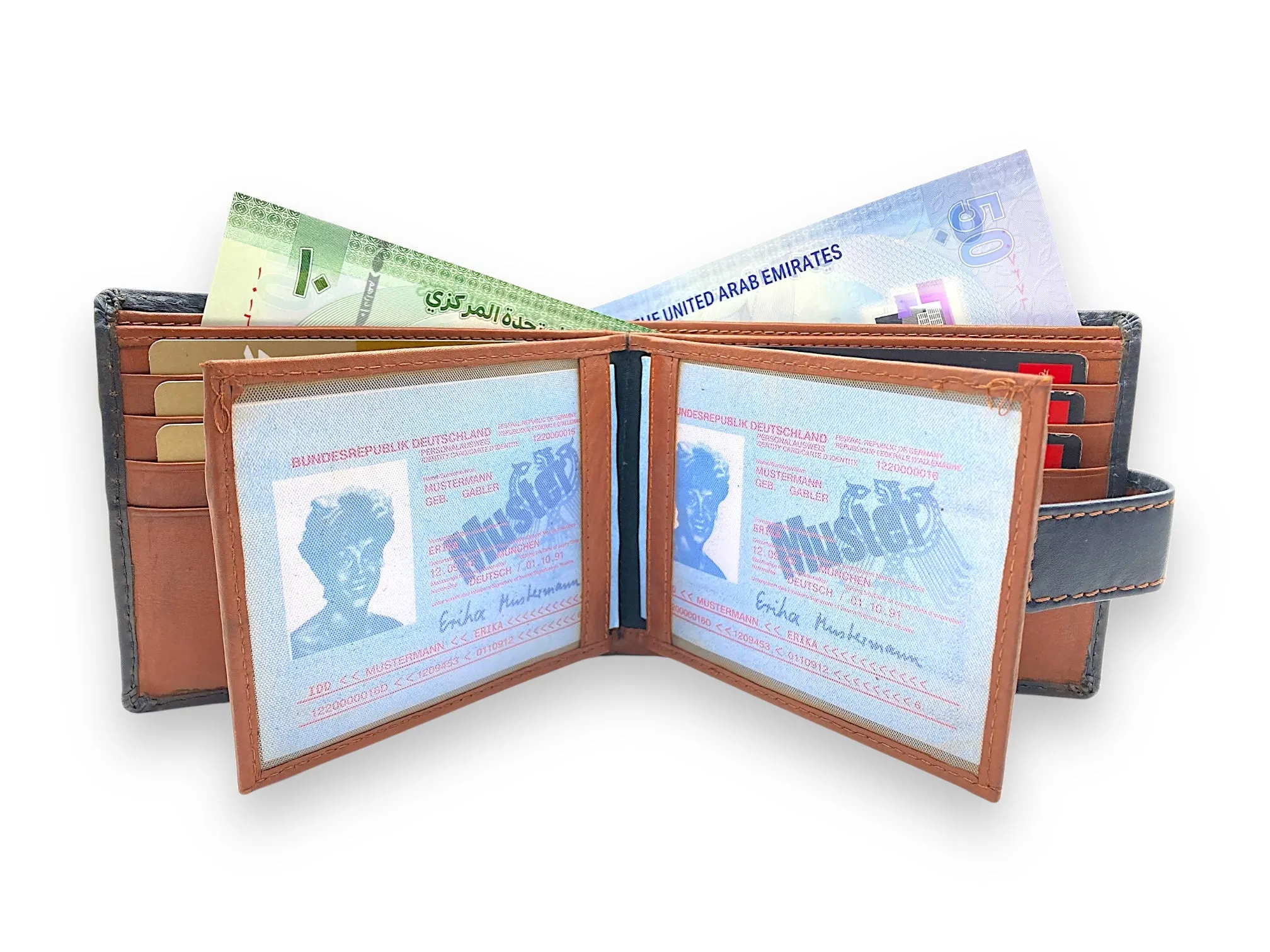 VIP - RFID Multiple Card Wallet, Men's Bifold Wallet # 1406CCL