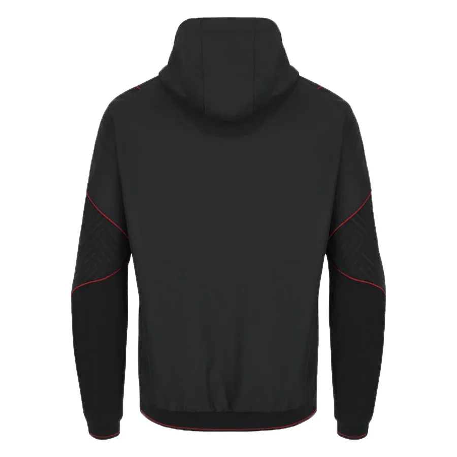 Wales Rugby Full Zip Travel Hoodie 23/24 by Macron