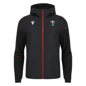 Wales Rugby Full Zip Travel Hoodie 23/24 by Macron